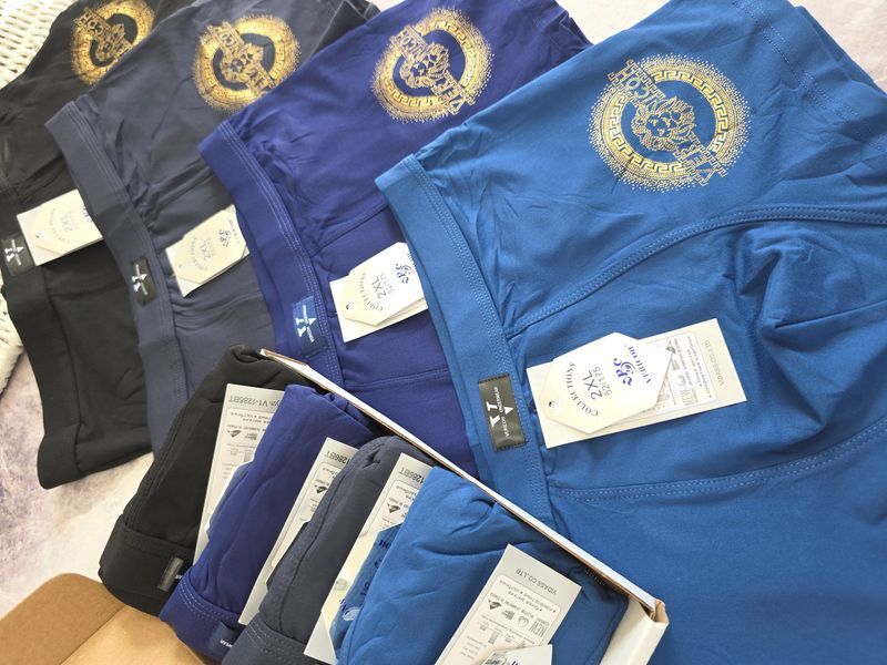 Чоловічі труси боксери набір 4шт розміри від 2XL до 4XL верикон VERICOH чоловіча білизна розмір 2XL M1286 фото
