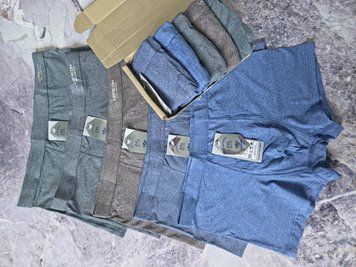 Чоловічі труси боксери набір 4шт розміри від 2XL до 4XL верикон VERICOH чоловіча білизна розмір 2XL M188 фото