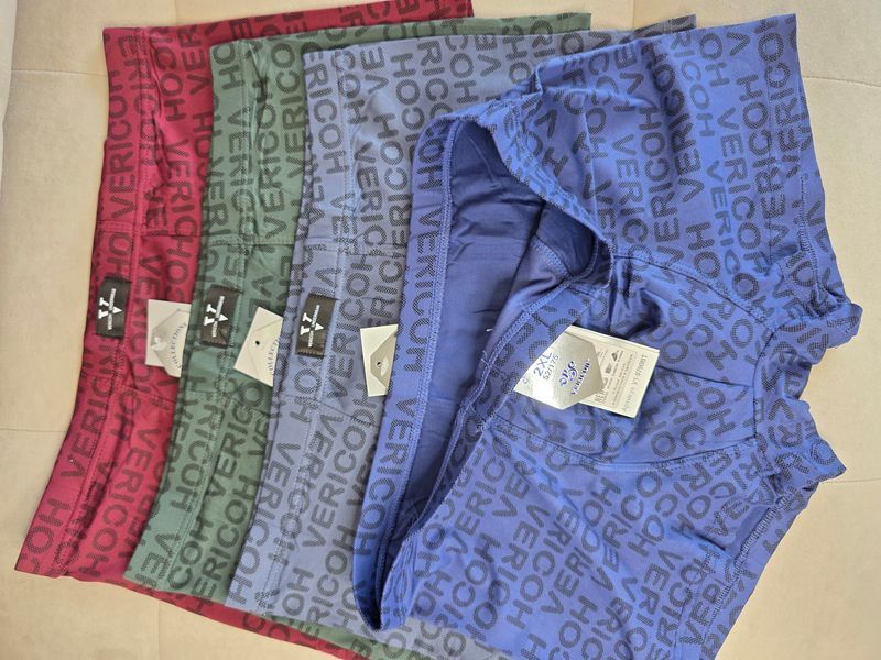 Чоловічі труси боксери набір 4шт розміри від 2XL до 4XL верикон VERICOH чоловіча білизна розмір 2XL M9790 фото